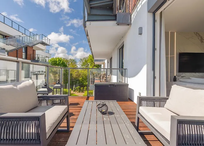 公寓 Marina Bay - Tre Mare 格但斯克